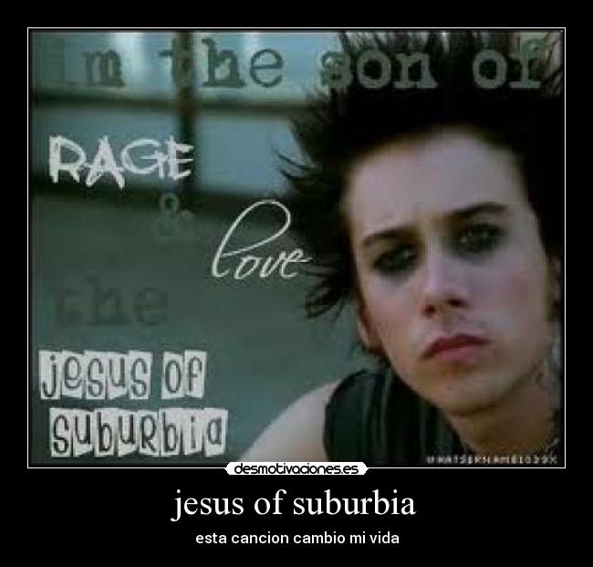 jesus of suburbia -