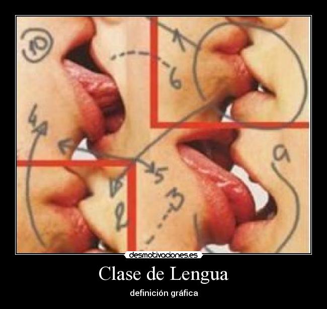 Clase de Lengua - definición gráfica