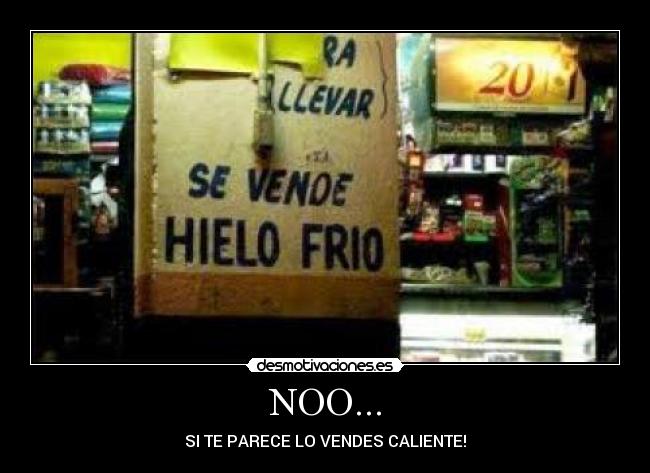 NOO... -