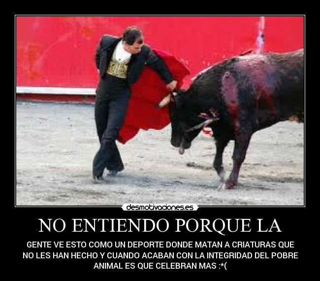 NO ENTIENDO PORQUE LA - 