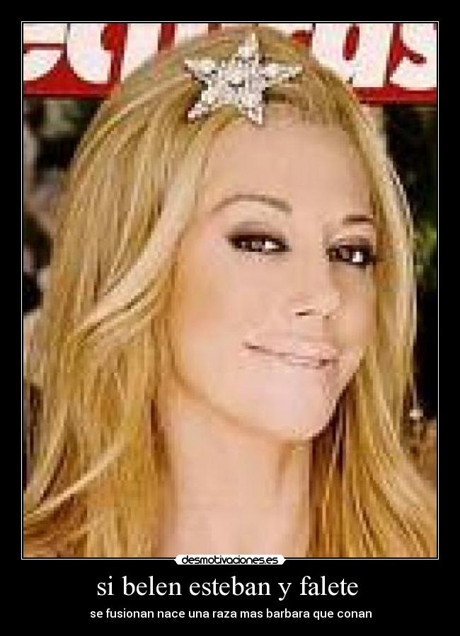si belen esteban y falete -