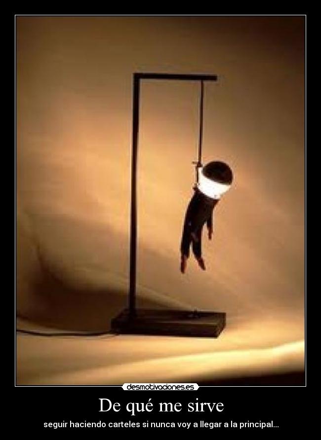 De qué me sirve -