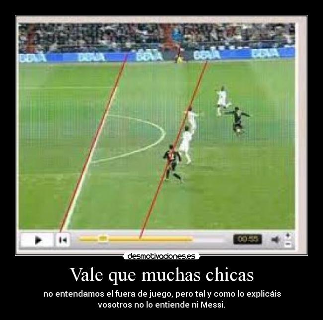 Vale que muchas chicas - 