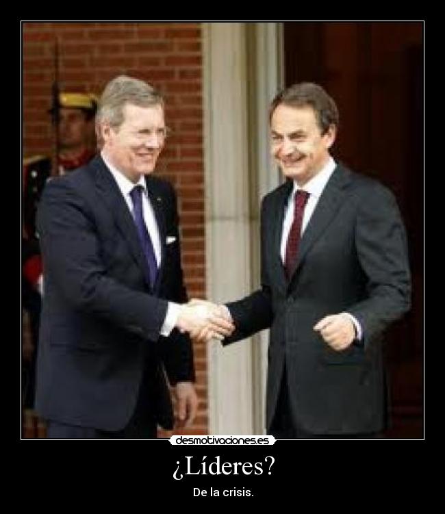 ¿Líderes? -