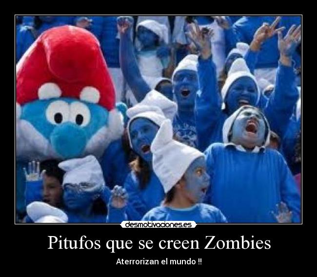 carteles zombies desmotivaciones