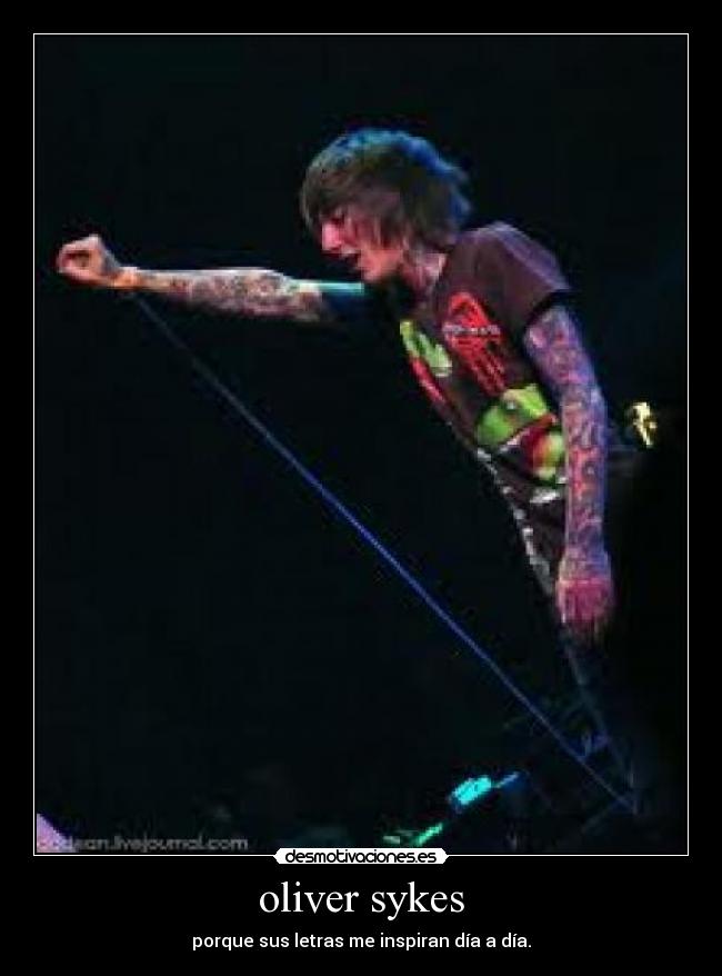 oliver sykes - 