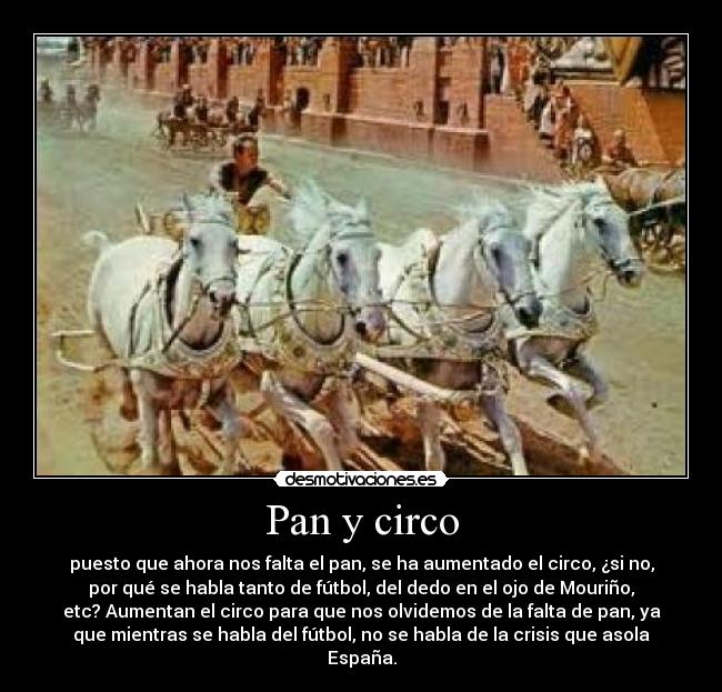 Pan y circo - 