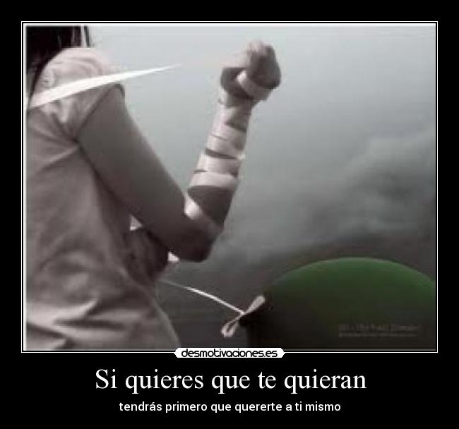 carteles quierete quiereme desmotivaciones