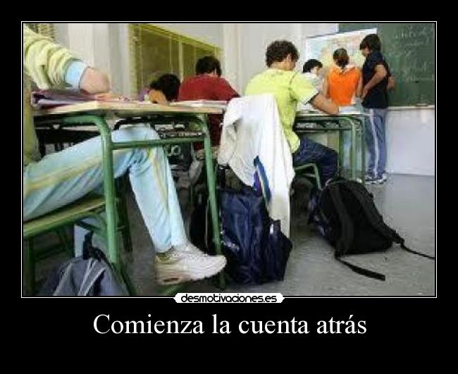 Comienza la cuenta atrás - 