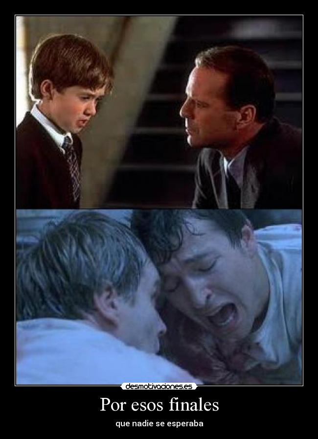 Por esos finales -