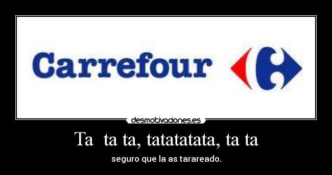 Ta ta ta, tatatatata, ta ta - seguro que la as tarareado.