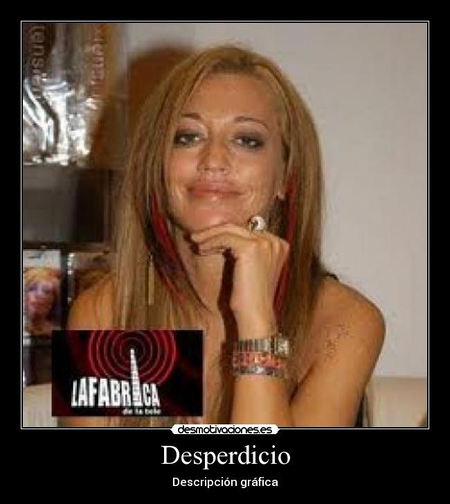 Desperdicio - Descripción gráfica