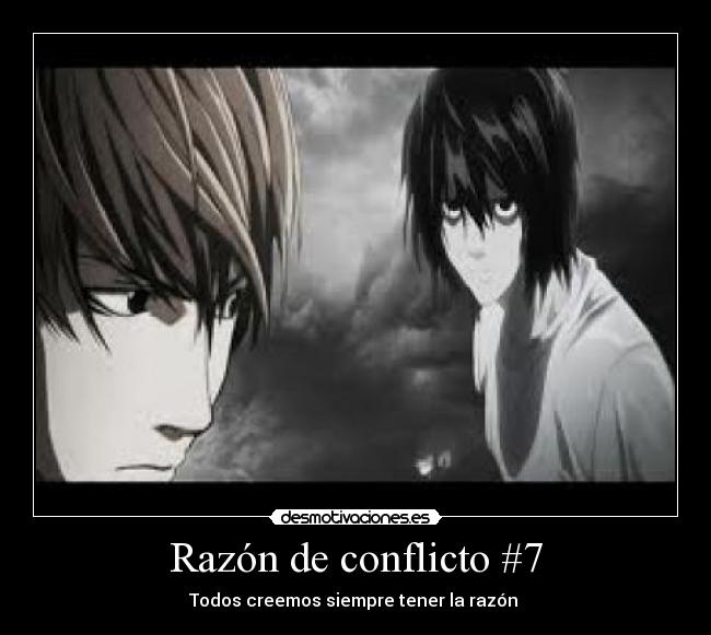 carteles death note light razon retu desmotivaciones