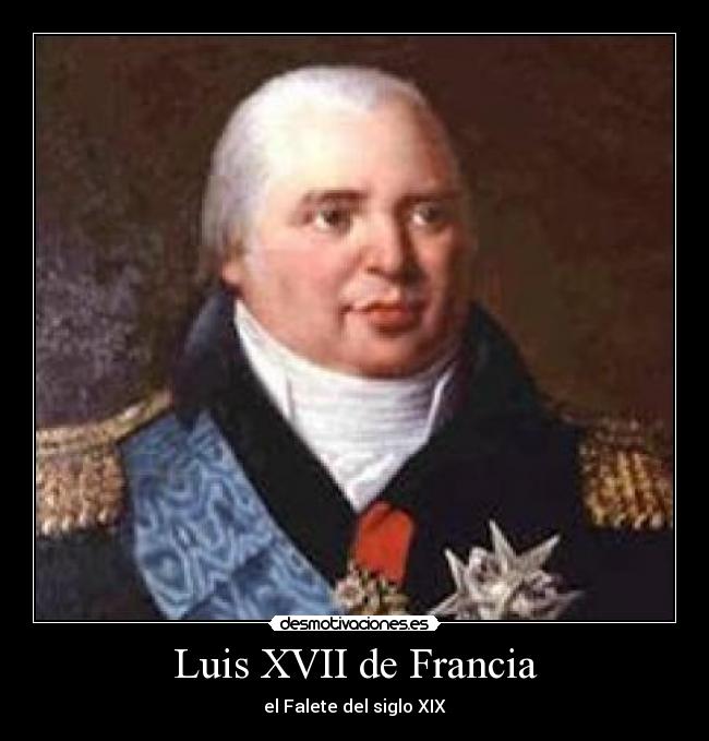 Luis XVII de Francia - el Falete del siglo XIX