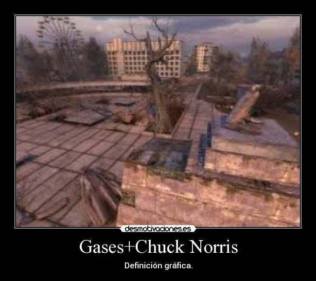 Gases+Chuck Norris - Definición gráfica.