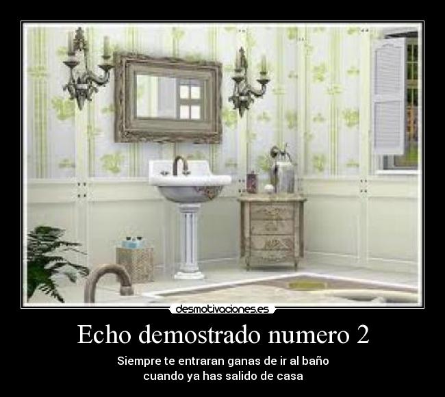 Echo demostrado numero 2 -