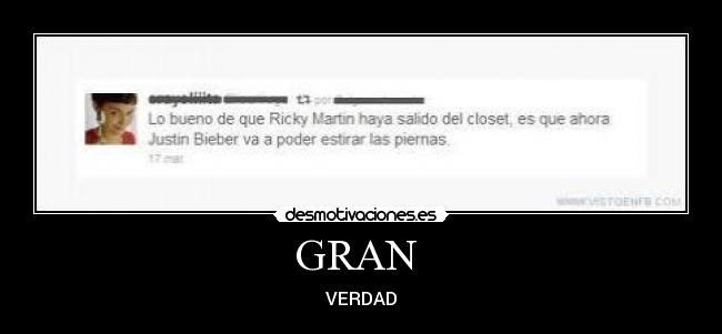 GRAN - VERDAD