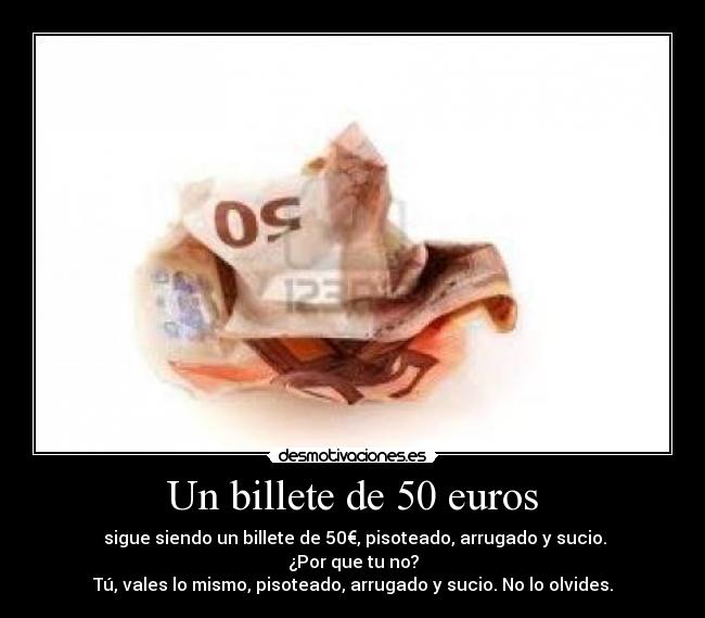 Un billete de 50 euros -