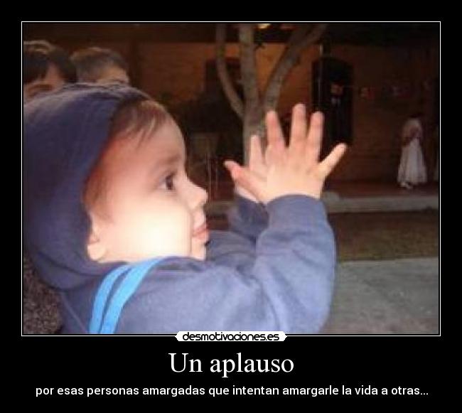 Un aplauso -