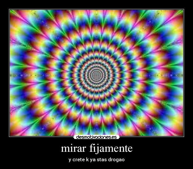 mirar fijamente -