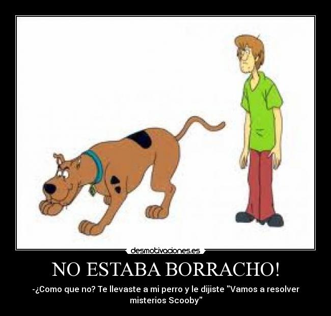 NO ESTABA BORRACHO! -