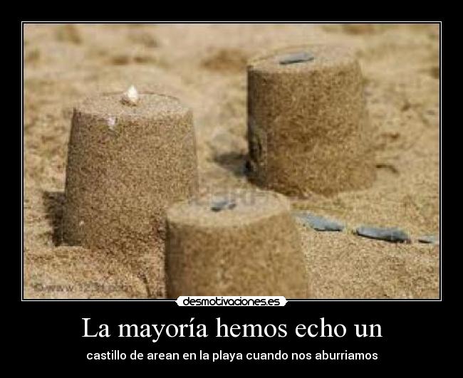 La mayoría hemos echo un -