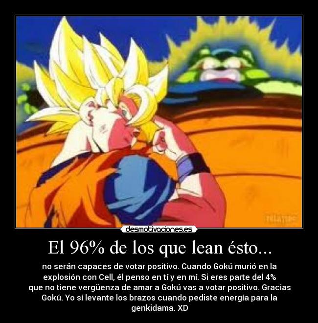 carteles gokugohancelldragon ballmessiluke desmotivaciones