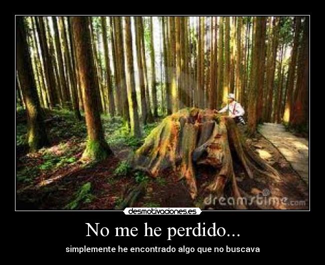 No me he perdido... - 