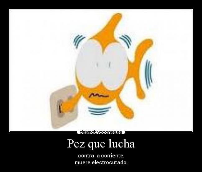 Pez que lucha -