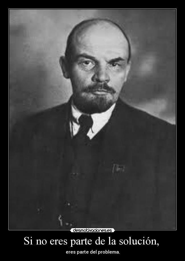 carteles eres parte solucion desmotivaciones