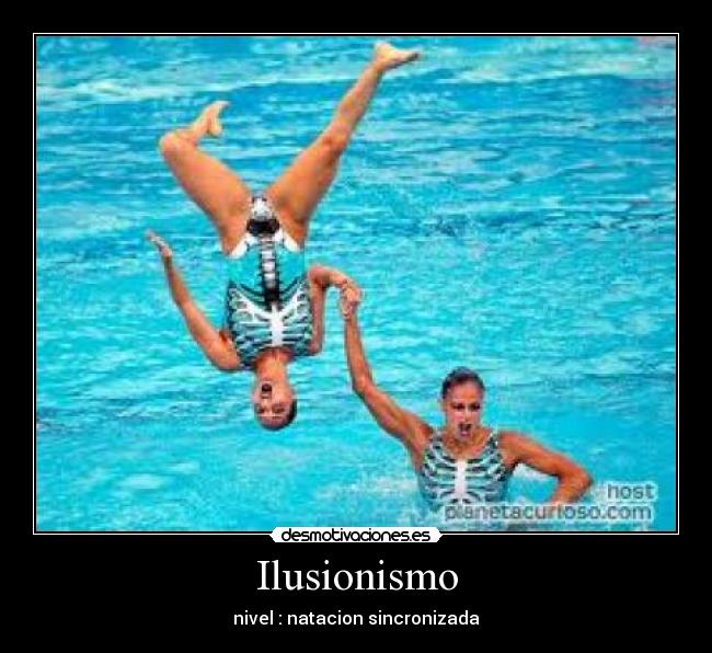 Ilusionismo - nivel : natacion sincronizada