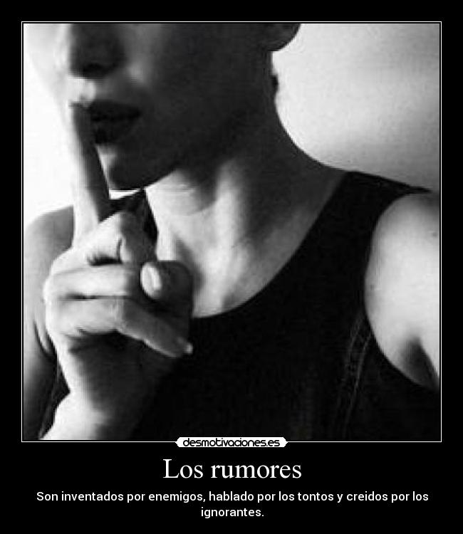 Los rumores - 