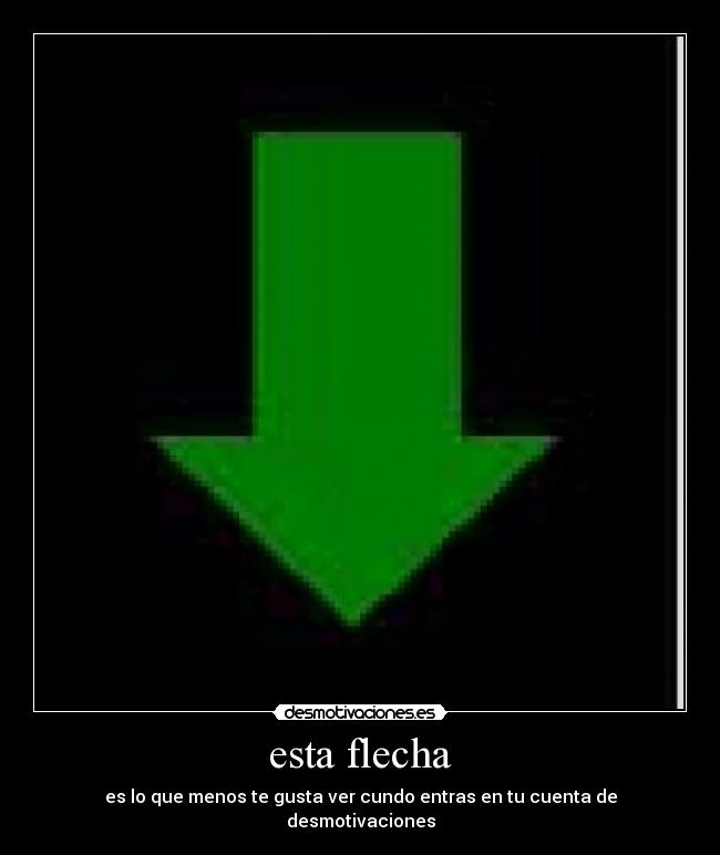 esta flecha -