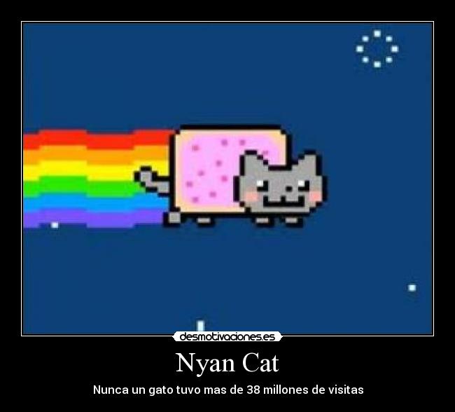 Nyan Cat - Nunca un gato tuvo mas de 38 millones de visitas