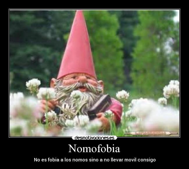 Nomofobia -