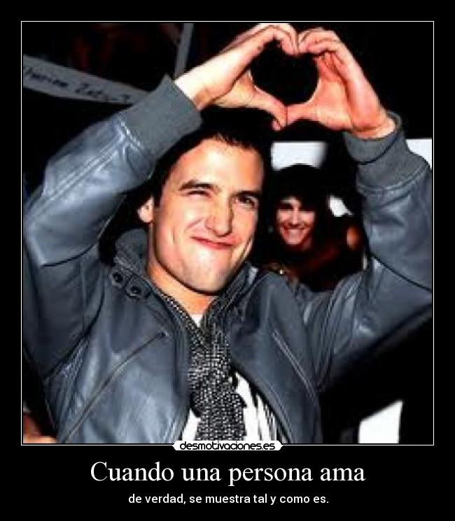 Cuando una persona ama - 