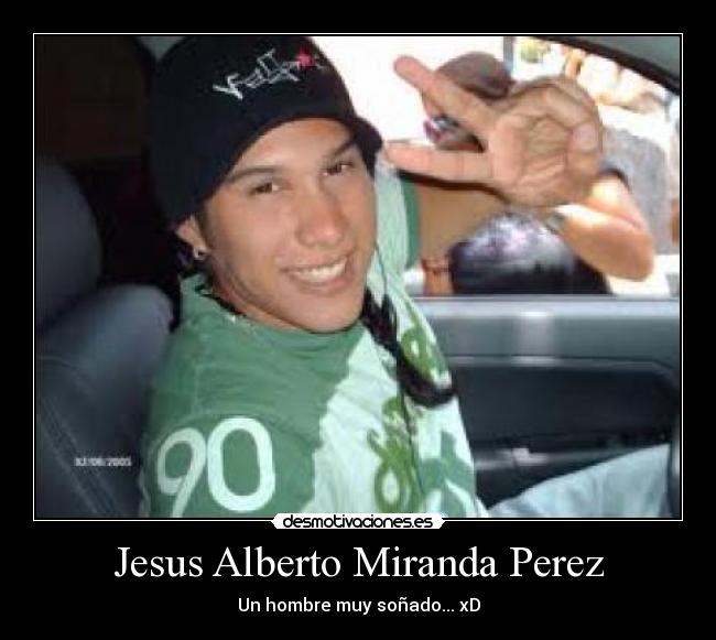 Jesus Alberto Miranda Perez -