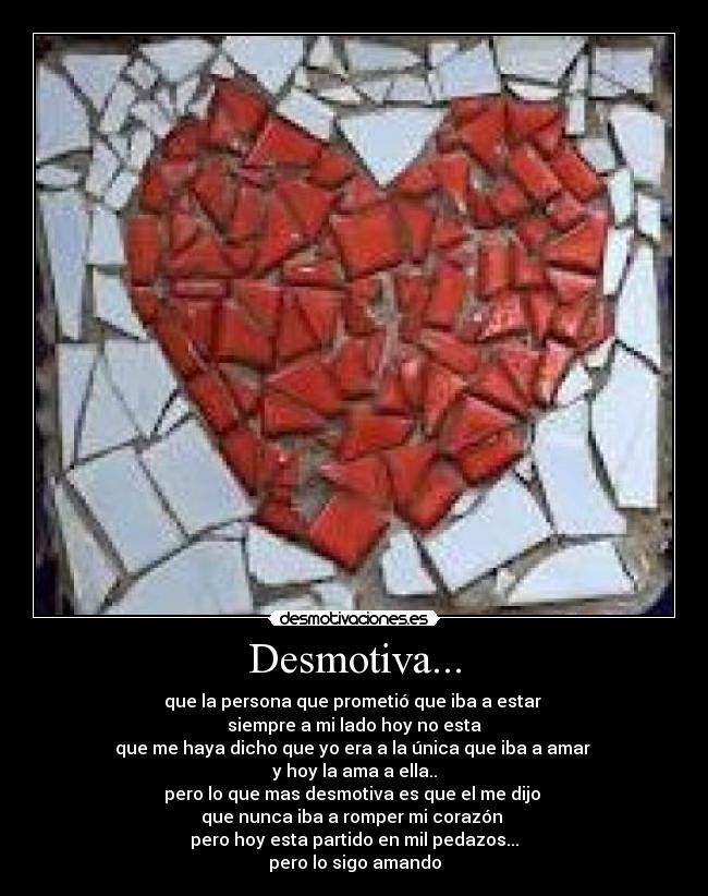 Desmotiva... -