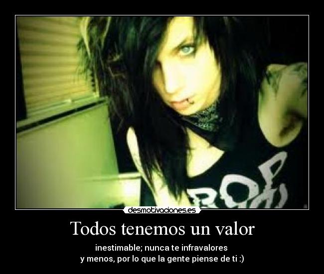 carteles andy biersack desmotivaciones