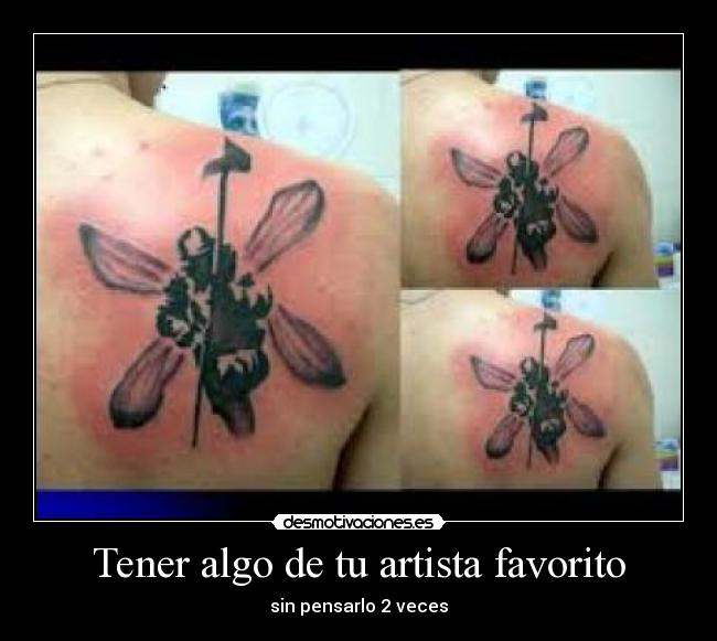 Tener algo de tu artista favorito - 