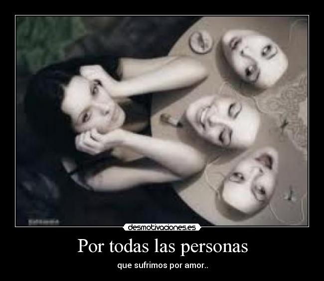 Por todas las personas - 