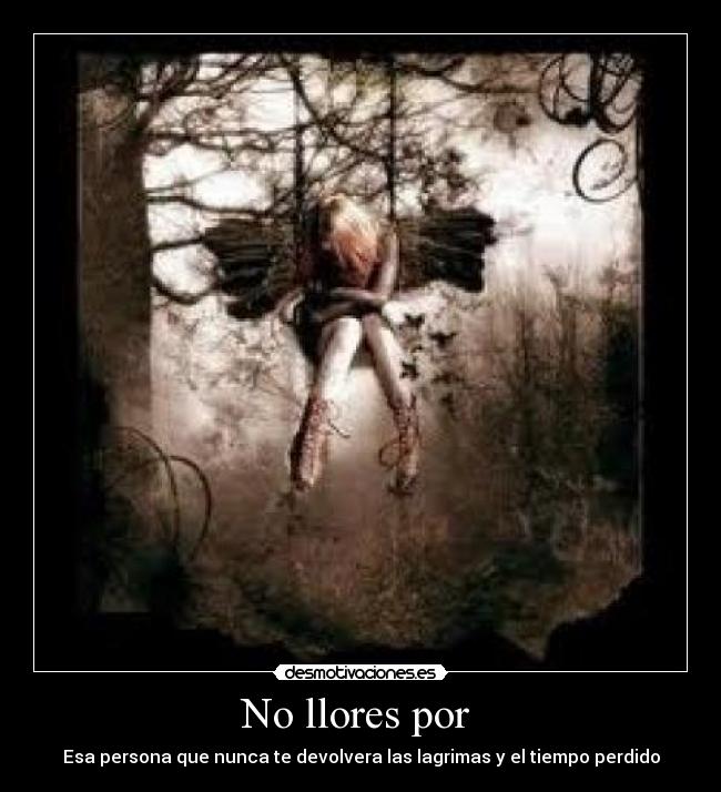 No llores por  - 