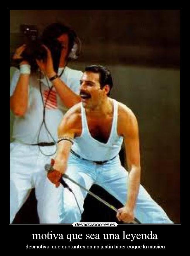 carteles freddy mercury desmotivaciones