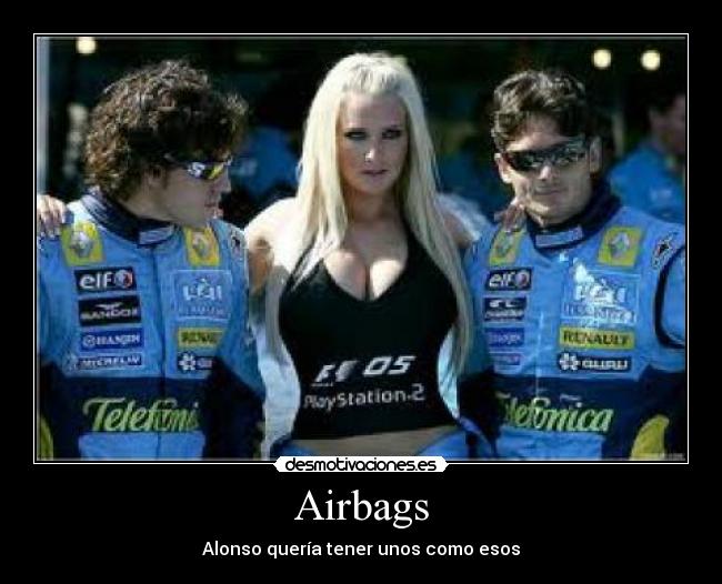 Airbags - Alonso quería tener unos como esos