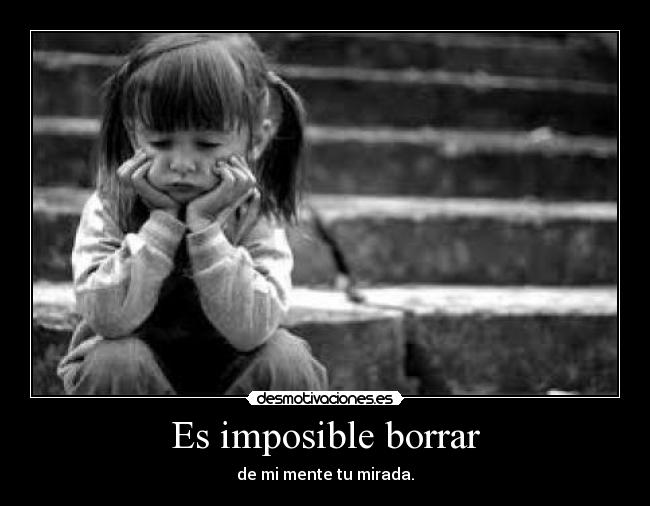 Es imposible borrar - 