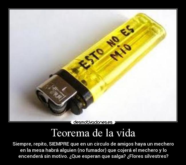 Teorema de la vida - 