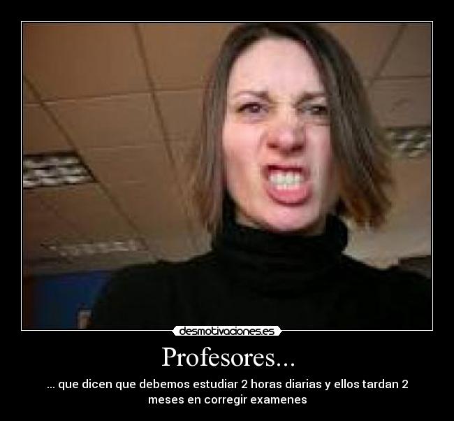 Profesores... -