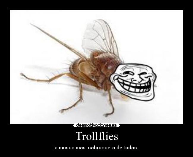 Trollflies - la mosca mas cabronceta de todas...