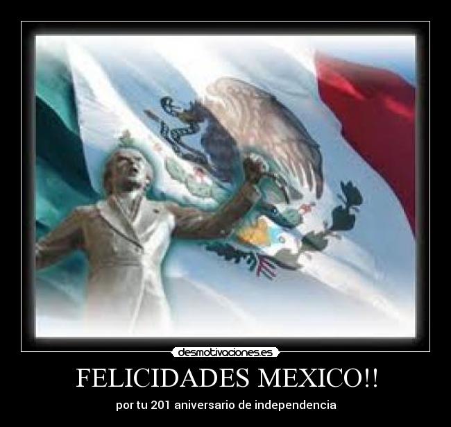 FELICIDADES MEXICO!! -