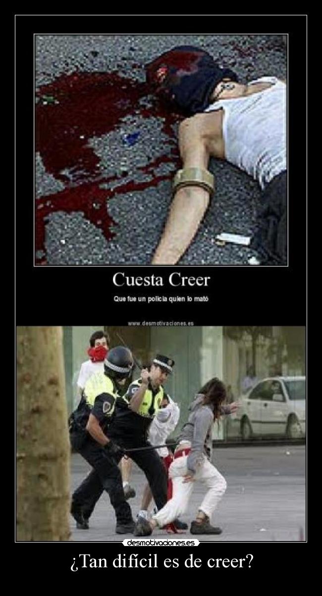 ¿Tan difícil es de creer? -
